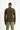 Asker Haki Melanj Polo Yaka Regular Fit Desenli Sweatshirt