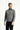  Orta Gri Melanj Yarım Balıkçı Yaka Regular Fit Fermuarlı Sweatshirt