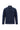 Koyu Lacivert Polo Yaka Slim Fit Dar Kesim Desenli Sweatshirt