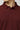Koyu Bordo Polo Yaka Slim Fit Dar Kesim Desenli Sweatshirt