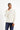 Ekru Yarım Balıkçı Yaka Slim Fit Dar Kesim Desenli Pamuklu Triko Kazak
