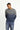  İndigo Bisiklet Yaka Slim Fit Dar Kesim Desenli Pamuklu Triko Kazak