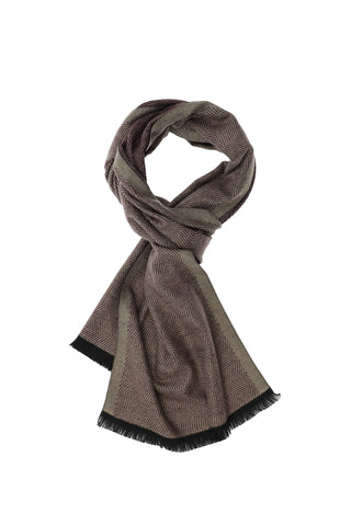  Açık Bordo Desenli Atkı