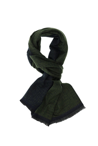  Lacivert Desenli Atkı