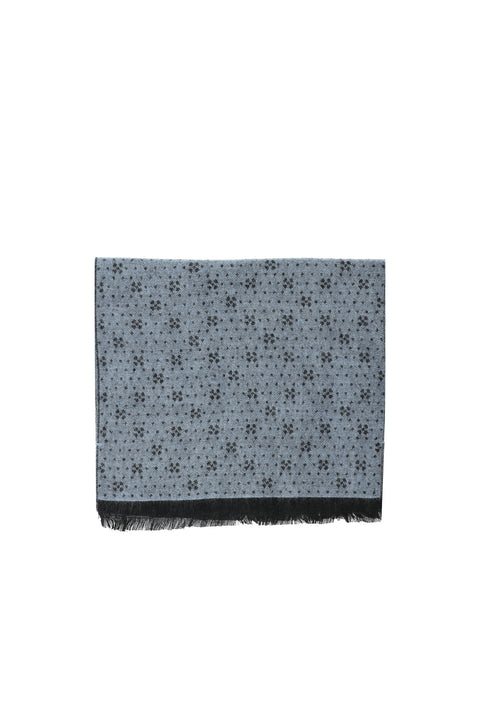 Black Patterned Scarf