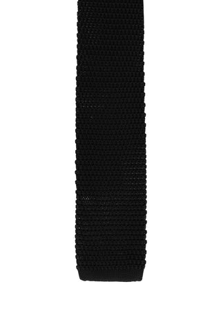  Siyah Desenli Örme Kravat