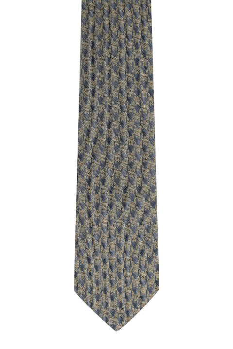 Açık Kahve  Desenli Kravat