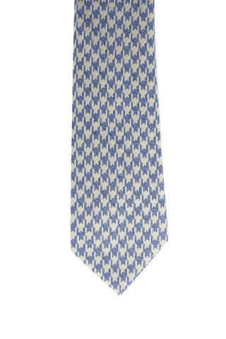  Orta Bej Desenli Kravat