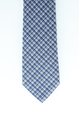  Mavi Desenli Kravat