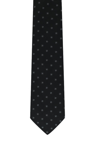  Siyah Desenli Kravat