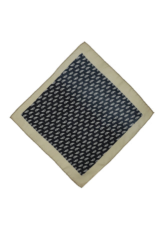  Siyah Desenli Mendil