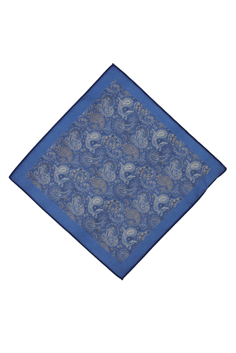 Mavi Desenli Mendil
