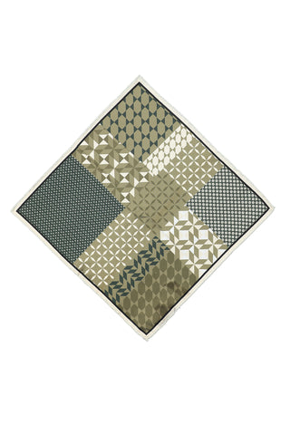  Orta Kahve Desenli Mendil-Ki??l?