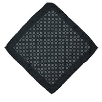 Açık Siyah Desenli Mendil