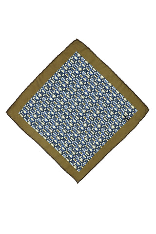  Koyu Kahve Desenli Mendil