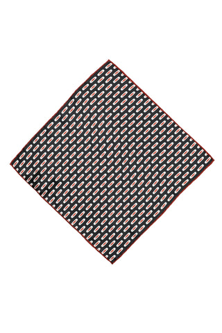  Siyah Desenli Mendil