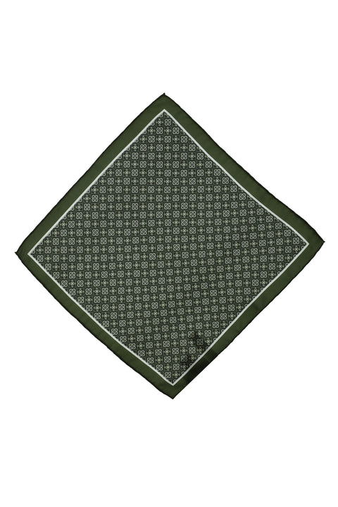 Orta Haki Desenli Mendil
