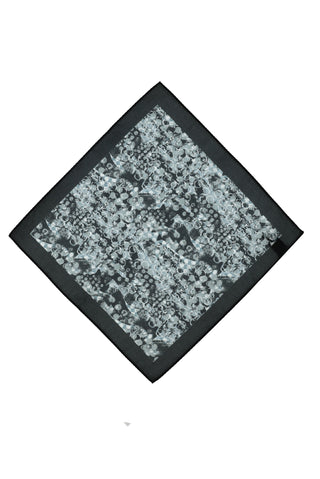  Siyah Desenli Mendil