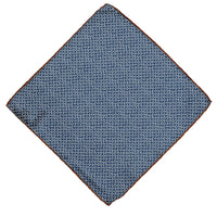 Koyu Lacivert Desenli Mendil