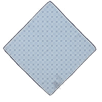 Açık Mavi Desenli Mendil