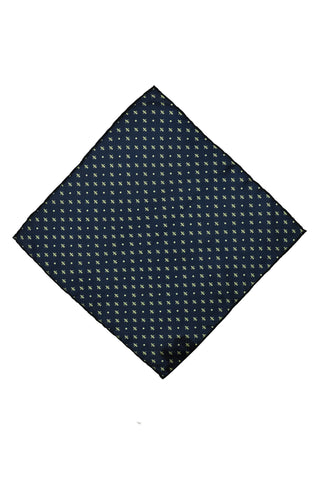  Koyu Lacivert Desenli Mendil