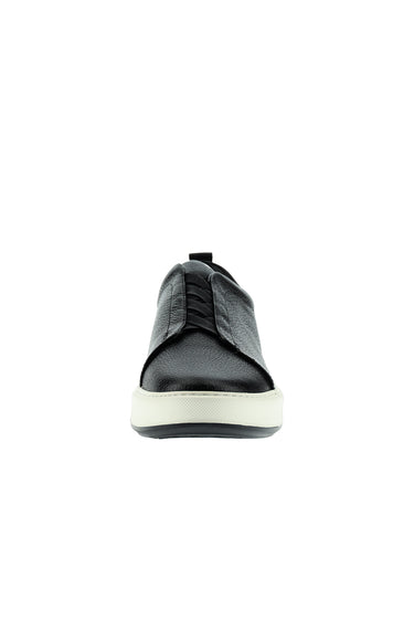 Siyah Sneaker Deri Ayakkabı