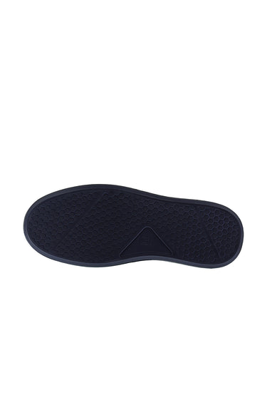 Koyu Lacivert Sneaker Deri Ayakkabı