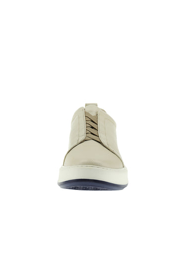 Orta Bej Sneaker Deri Ayakkabı