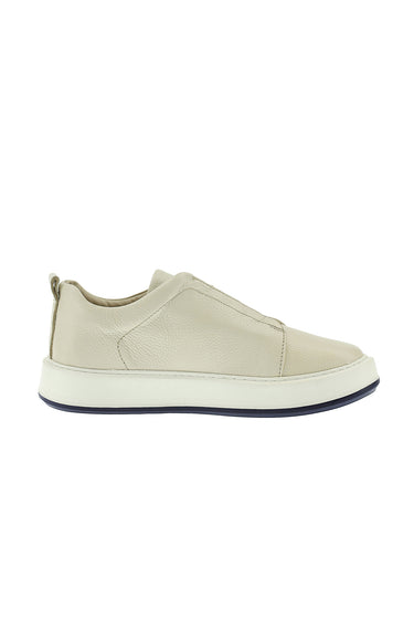 Orta Bej Sneaker Deri Ayakkabı