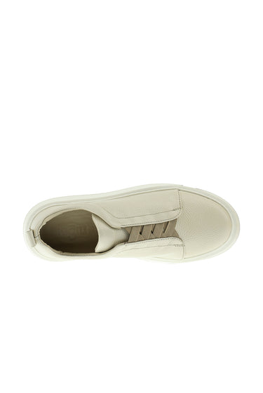Orta Bej Sneaker Deri Ayakkabı