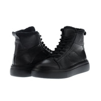 Siyah Deri Bot