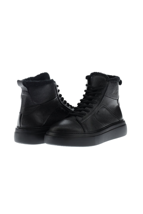 Black Leather Boots