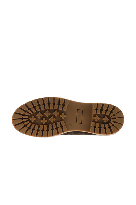 Koyu Kahve Süet Deri Bot