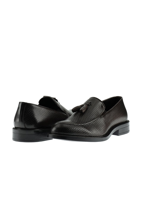 Koyu Kahve Klasik Deri Ayakkabı