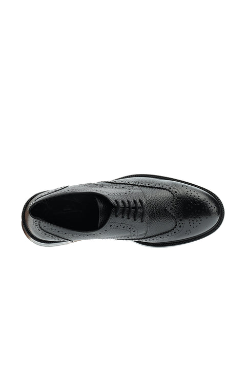 Siyah Casual Deri Ayakkabı