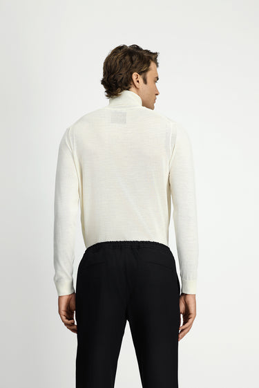 Orta Gri Milano Kalıp Yünlü Kruvaze Ceket