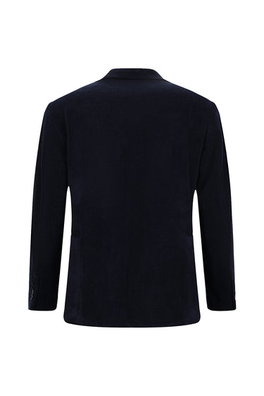  Orta Lacivert Regular Fit Mono Yaka Klasik Takım Elbise