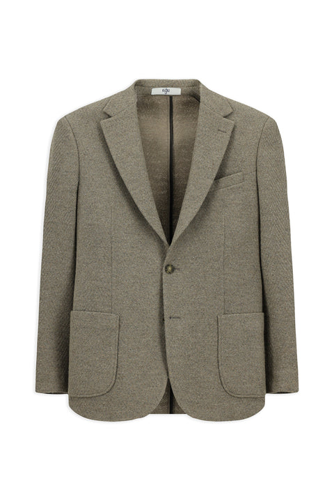 Orta Vizon 7 Drop Slim Fit Dar Kesim Yünlü Spor Ceket