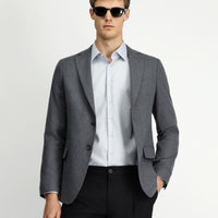 Orta Füme Regular Fit Klasik Ceket