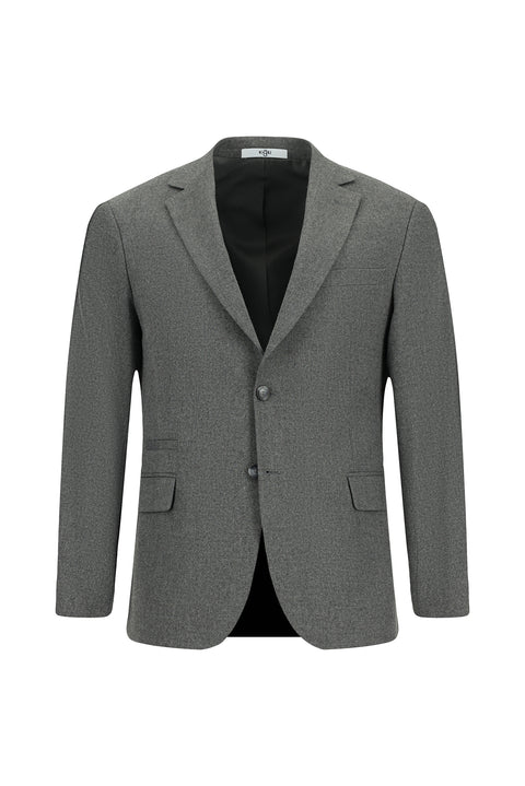 Orta Füme 6 Drop Regular Fit Standart Kesim Klasik Ceket