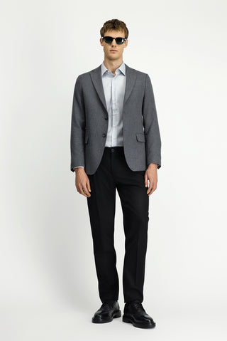  Orta Füme Regular Fit Klasik Ceket