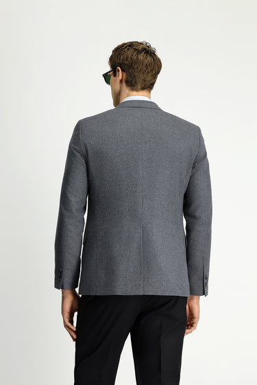 Orta Füme Regular Fit Klasik Ceket