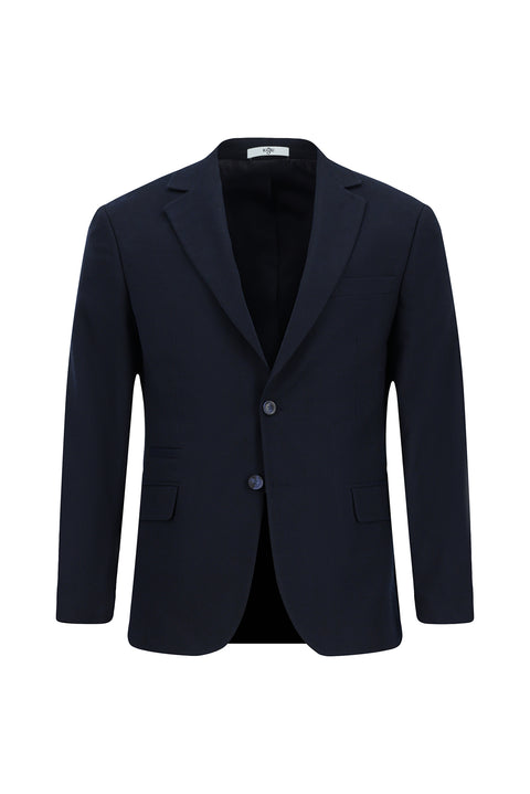 Koyu Lacivert 6 Drop Regular Fit Standart Kesim Klasik Ceket