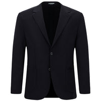 Koyu Lacivert Techno-Line 6 Drop Regular Fit Standart Kesim Klasik Likralı Esnek Ceket
