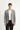  Orta Bej Slim Fit Dar Kesim Klasik Ekose Ceket