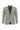 Orta Bej Slim Fit Dar Kesim Klasik Ekose Ceket
