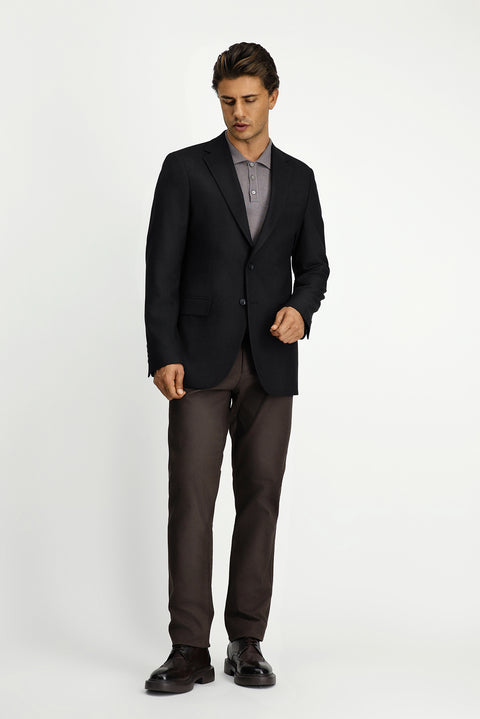 Marengo 8 Drop Muscle Fit Uzun Atletik Kesim Likralı Klasik Desenli Ceket