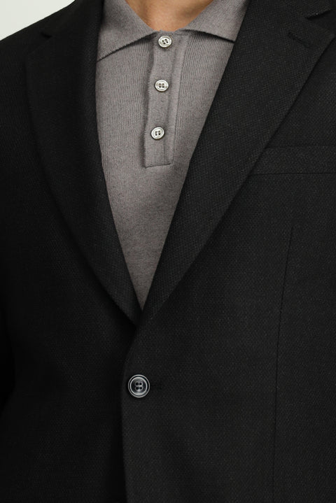 Marengo 4 Drop Relaxed Fit Rahat Kesim Likralı Klasik Desenli Ceket