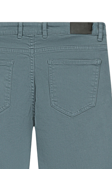 Koyu Mavi  7 Drop Slim Fit Dar Kesim Likralı Esnek Kanvas / Chino Pantolon