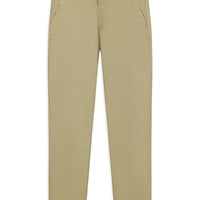Açık Vizon Slim Fit Dar Kesim Likralı Desenli Kanvas / Chino Pantolon